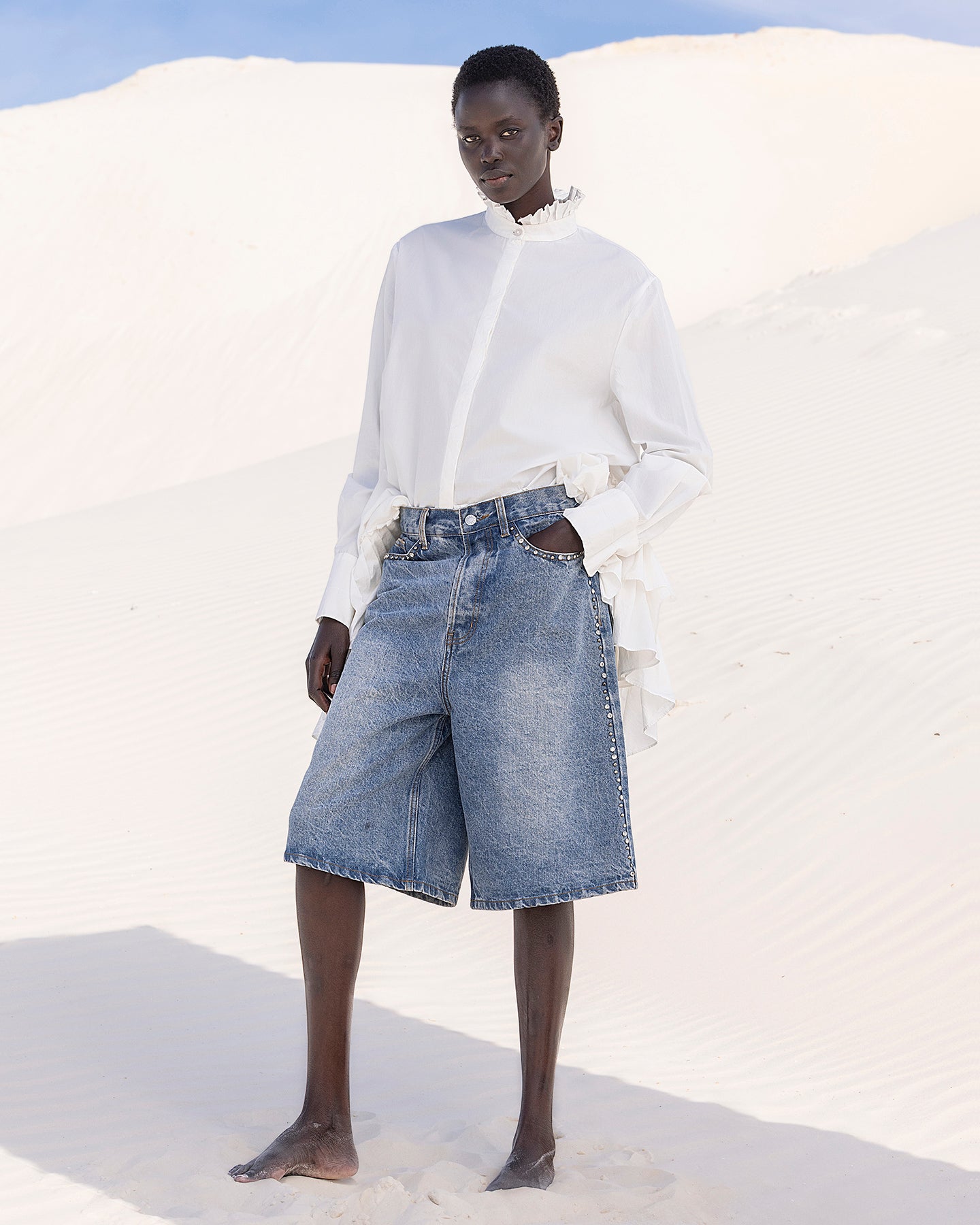dress shorts long Longline Tailored Shorts by Sosandar Online | THE ICONIC
