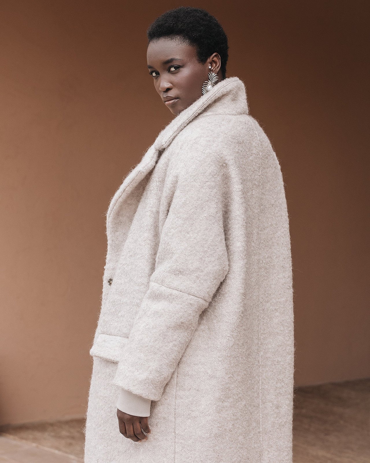 Manteau Baou Ecru | Mes Demoiselles Paris - Image 3