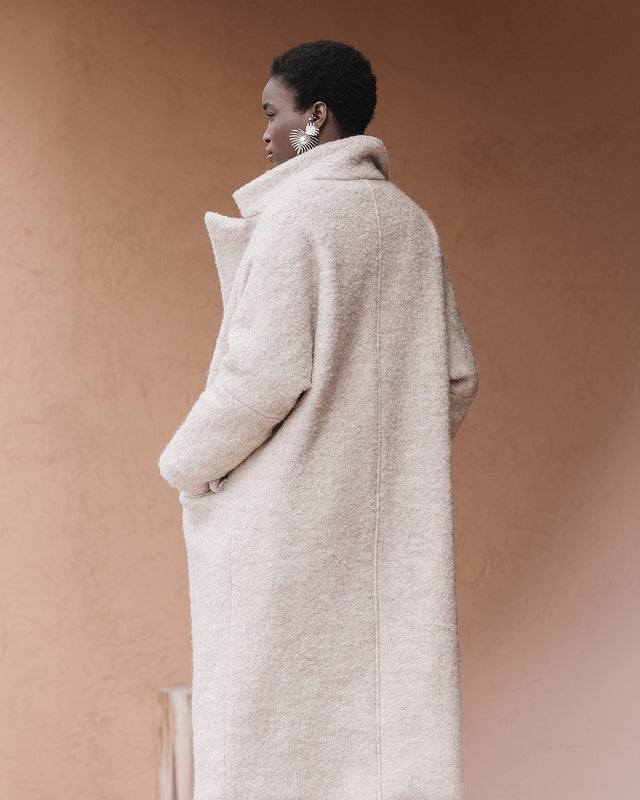 Manteau Baou Ecru | Mes Demoiselles Paris - Image 3