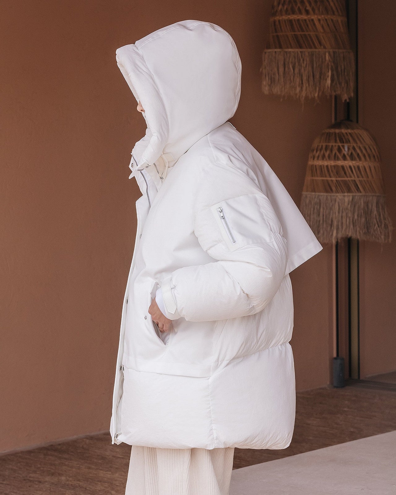 Manteau Southface Ecru | Mes Demoiselles Paris - Image 5