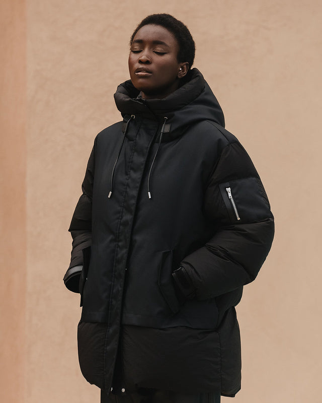 Manteau Southface Noir | Mes Demoiselles Paris - Image 3