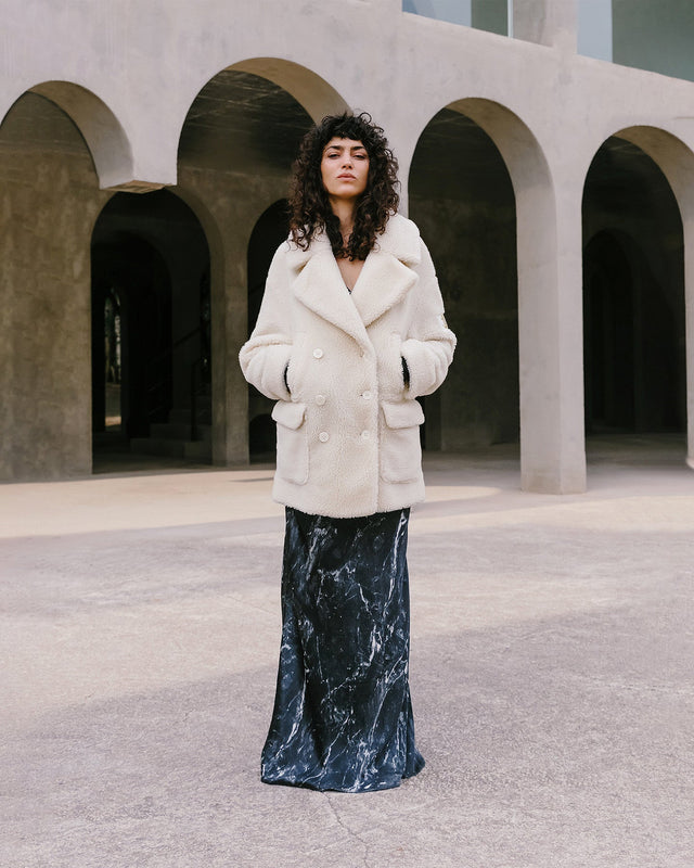 Manteau Tabarly Ecru | Mes Demoiselles Paris - Image 2