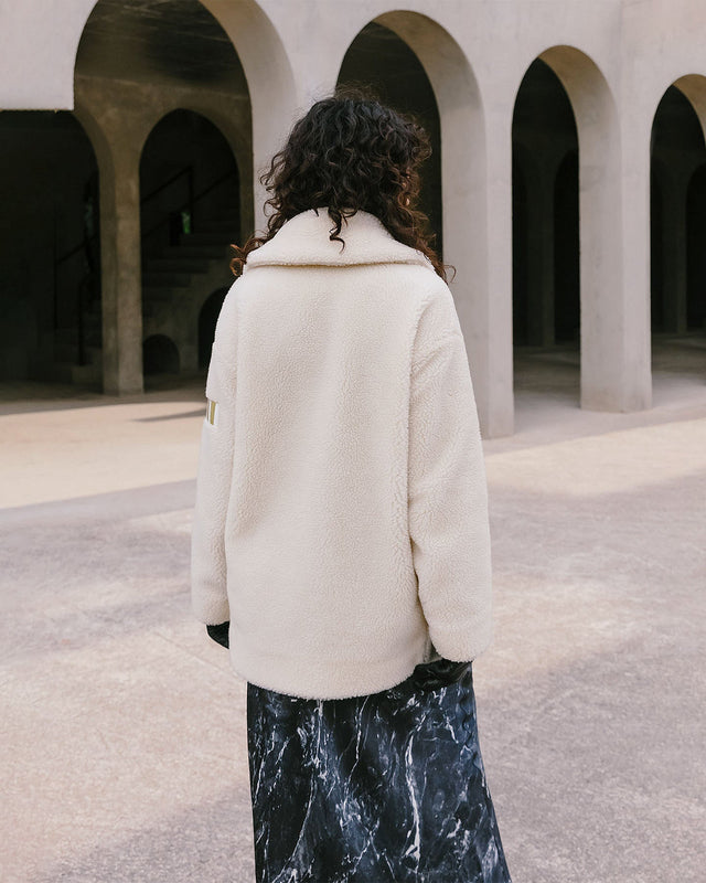 Manteau Tabarly Ecru | Mes Demoiselles Paris - Image 3