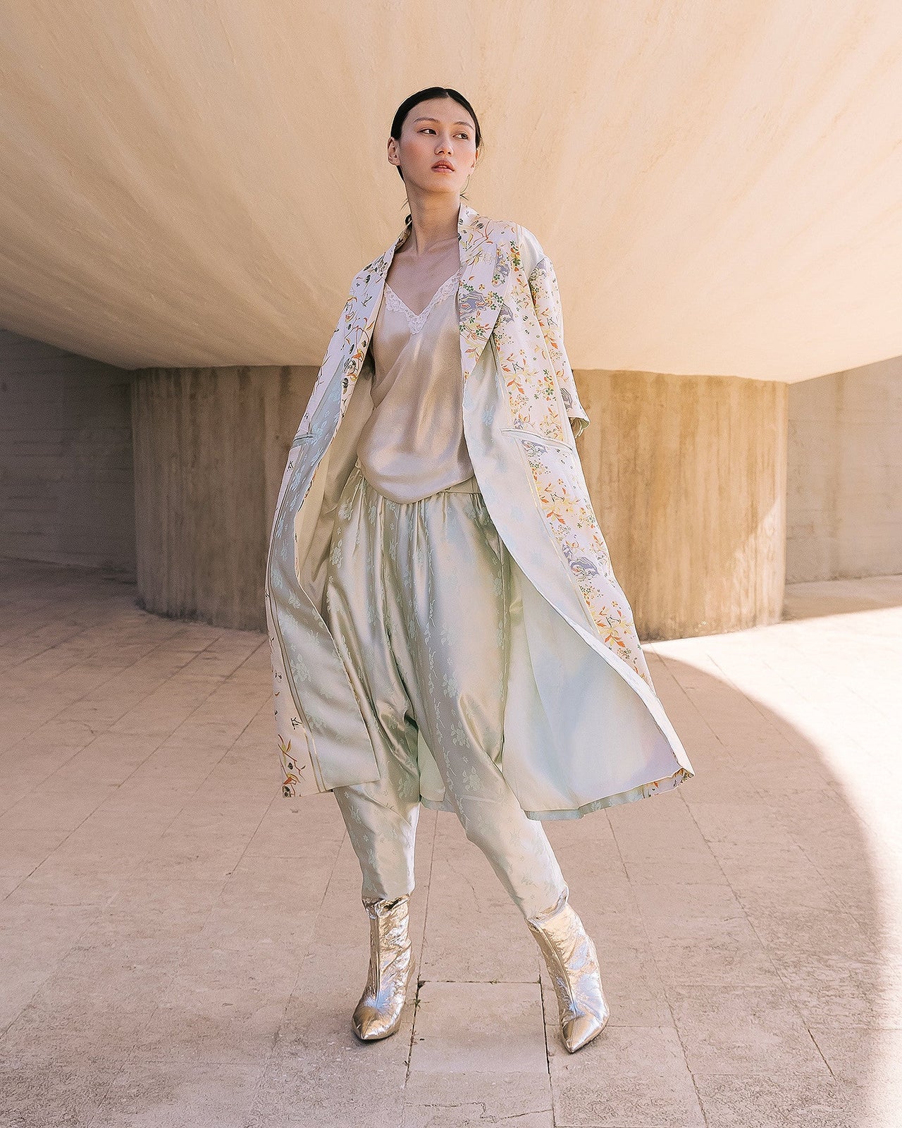 Manteau Zoflower Mutico fleuri | Mes Demoiselles Paris - Image 1