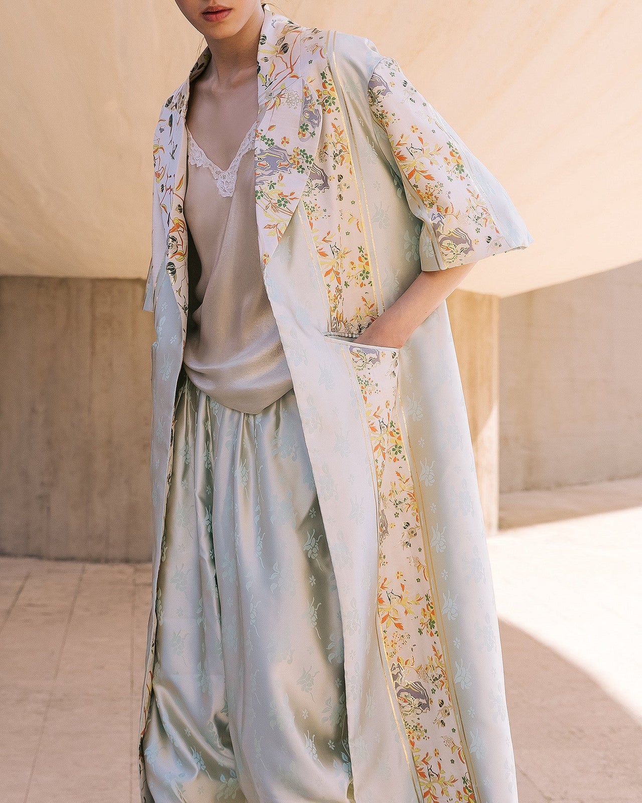 Manteau Zoflower Mutico fleuri | Mes Demoiselles Paris - Image 7