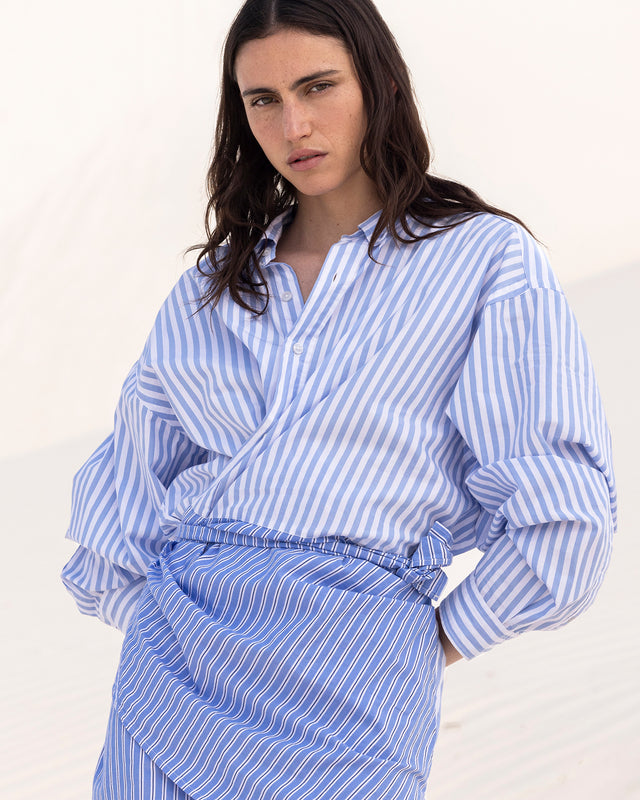 Robe Patric - Bleu - Image 3