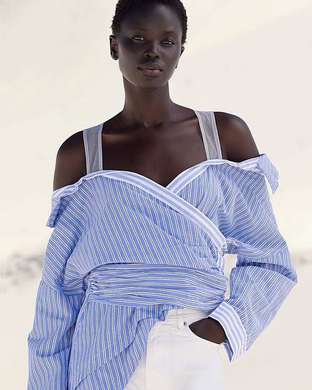 Blouse Philu - Bleu - Image 2