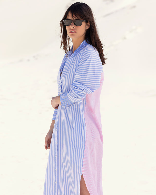 Robe Pastel - Bleu - Image 3