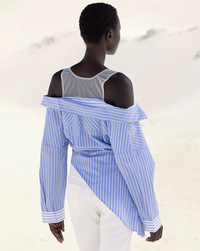 Blouse Philu - Bleu - Image 3