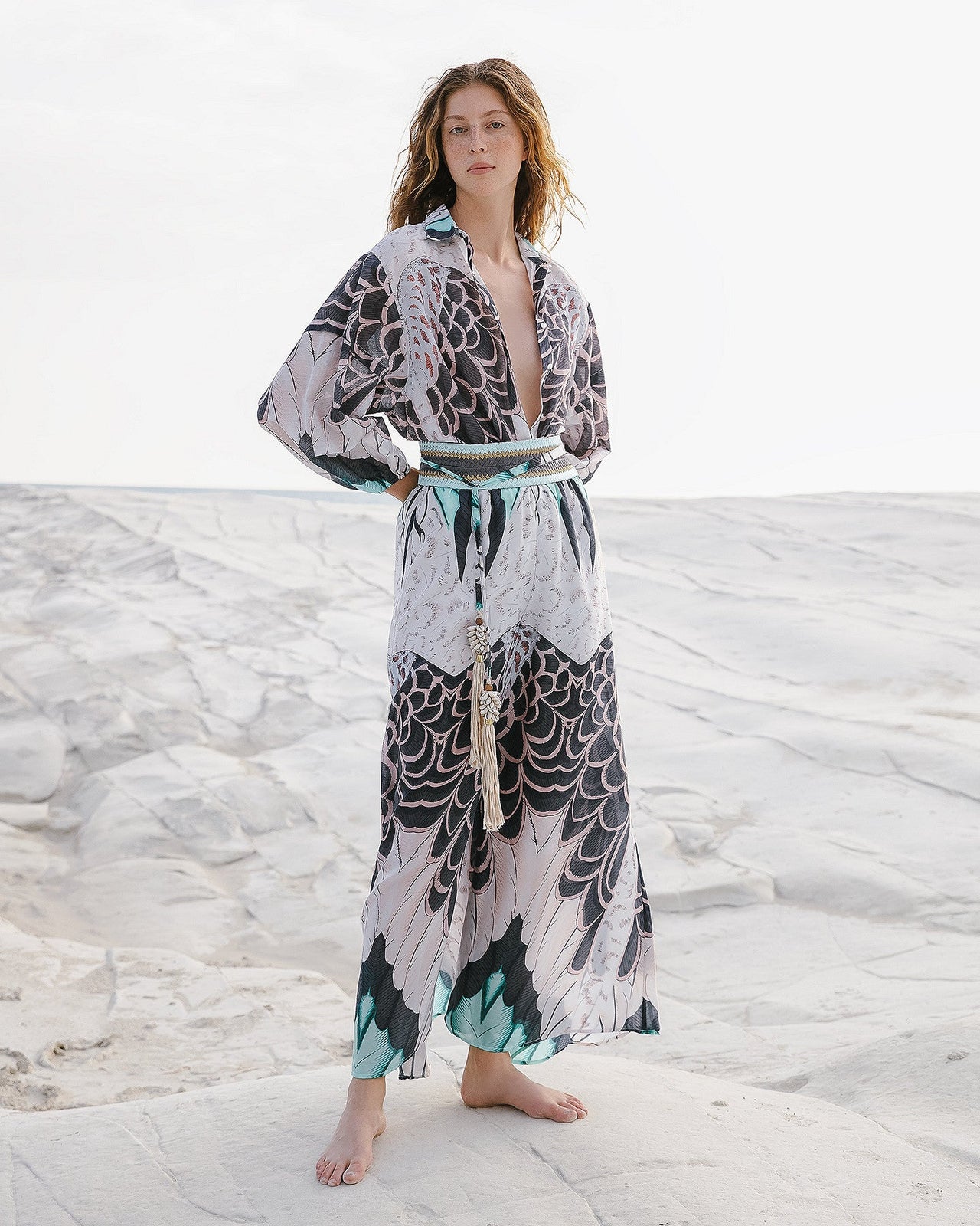 Pantalon Bart Turquoise | Mes Demoiselles Paris - Image 1