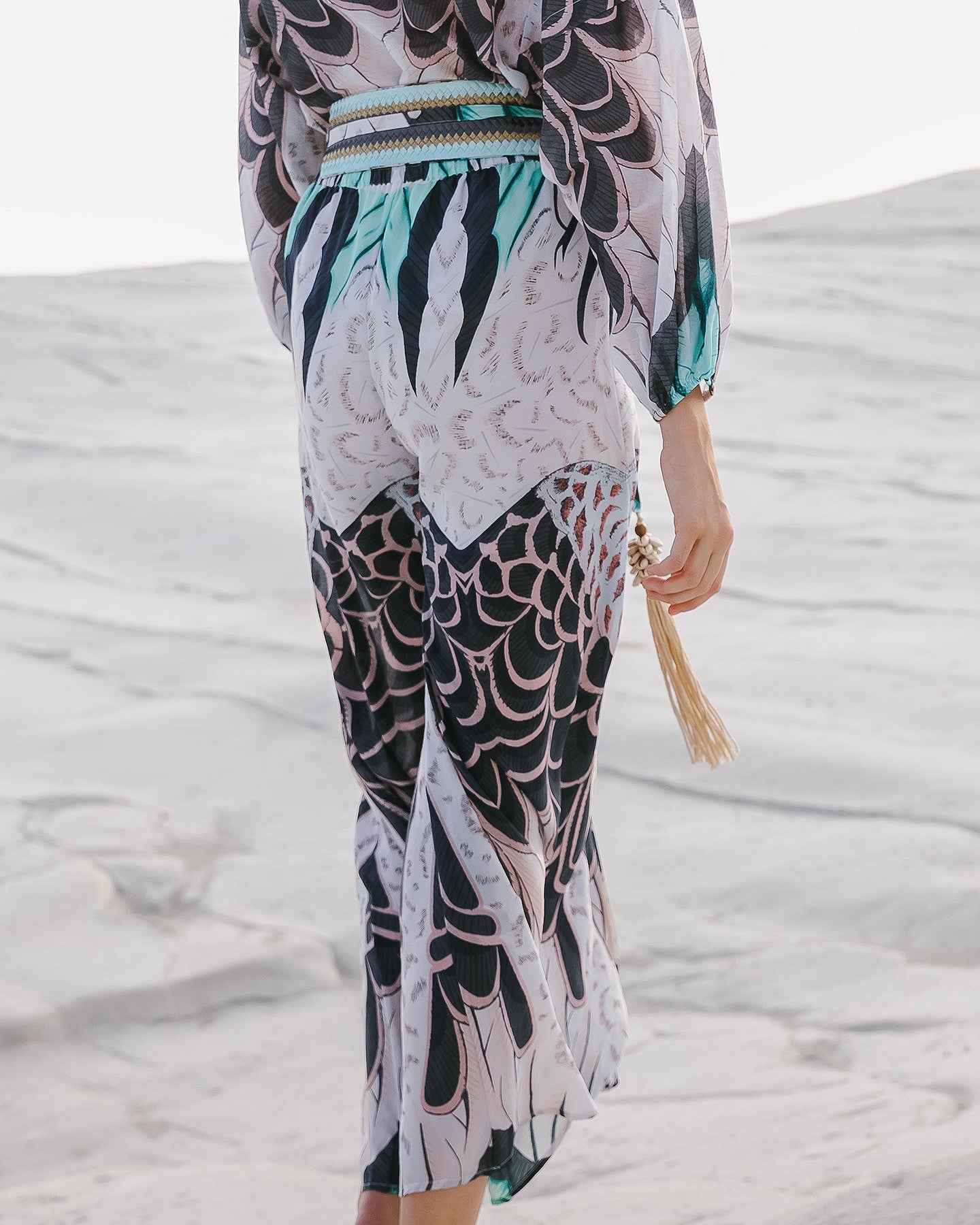 Pantalon Bart Turquoise | Mes Demoiselles Paris