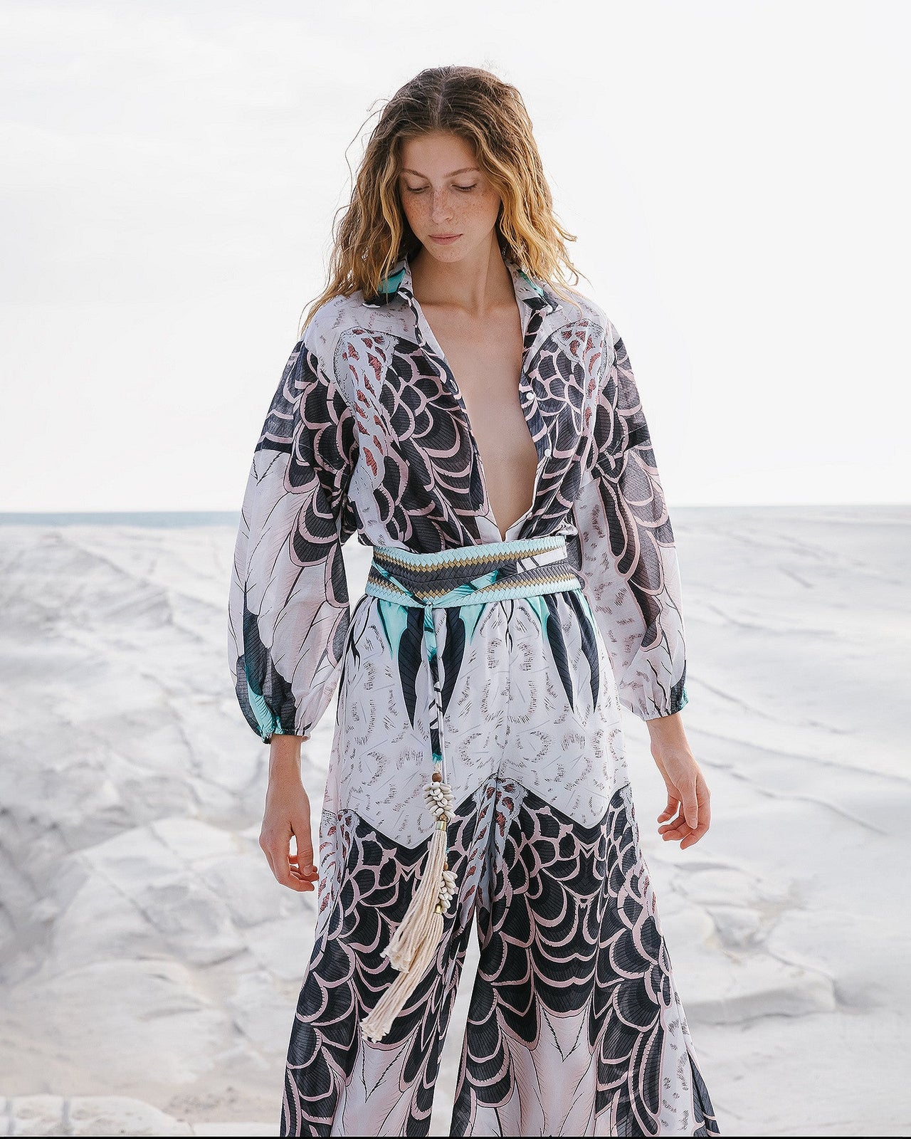 Pantalon Bart Turquoise | Mes Demoiselles Paris - Image 5