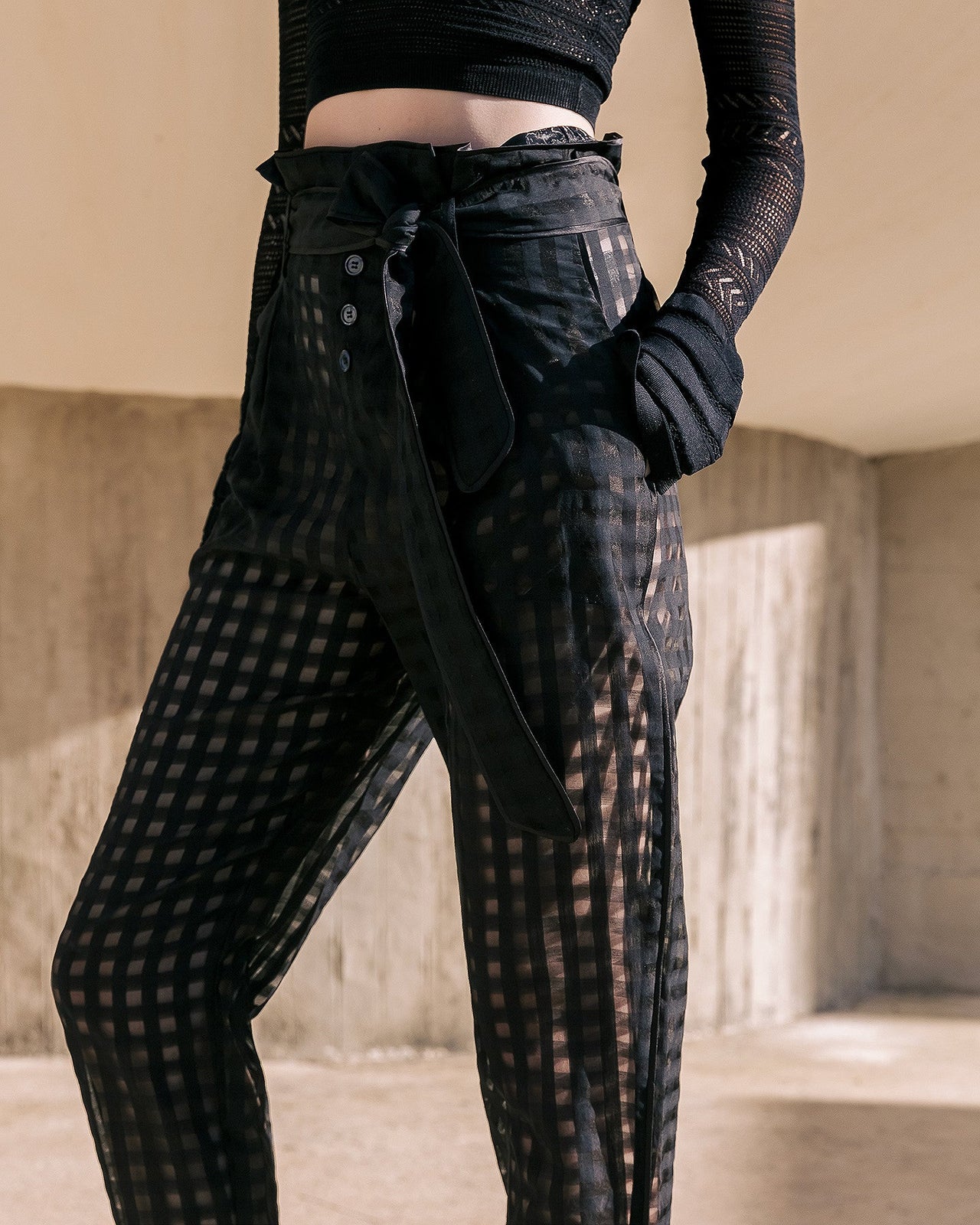 Pantalon Ceal Noir | Mes Demoiselles Paris - Image 4