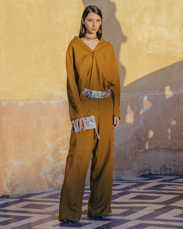Pantalon Cyr  Bronze | Mes Demoiselles Paris - Image 1