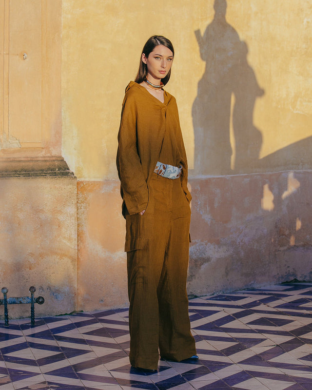 Pantalon Cyr Bronze | Mes Demoiselles Paris - Image 3