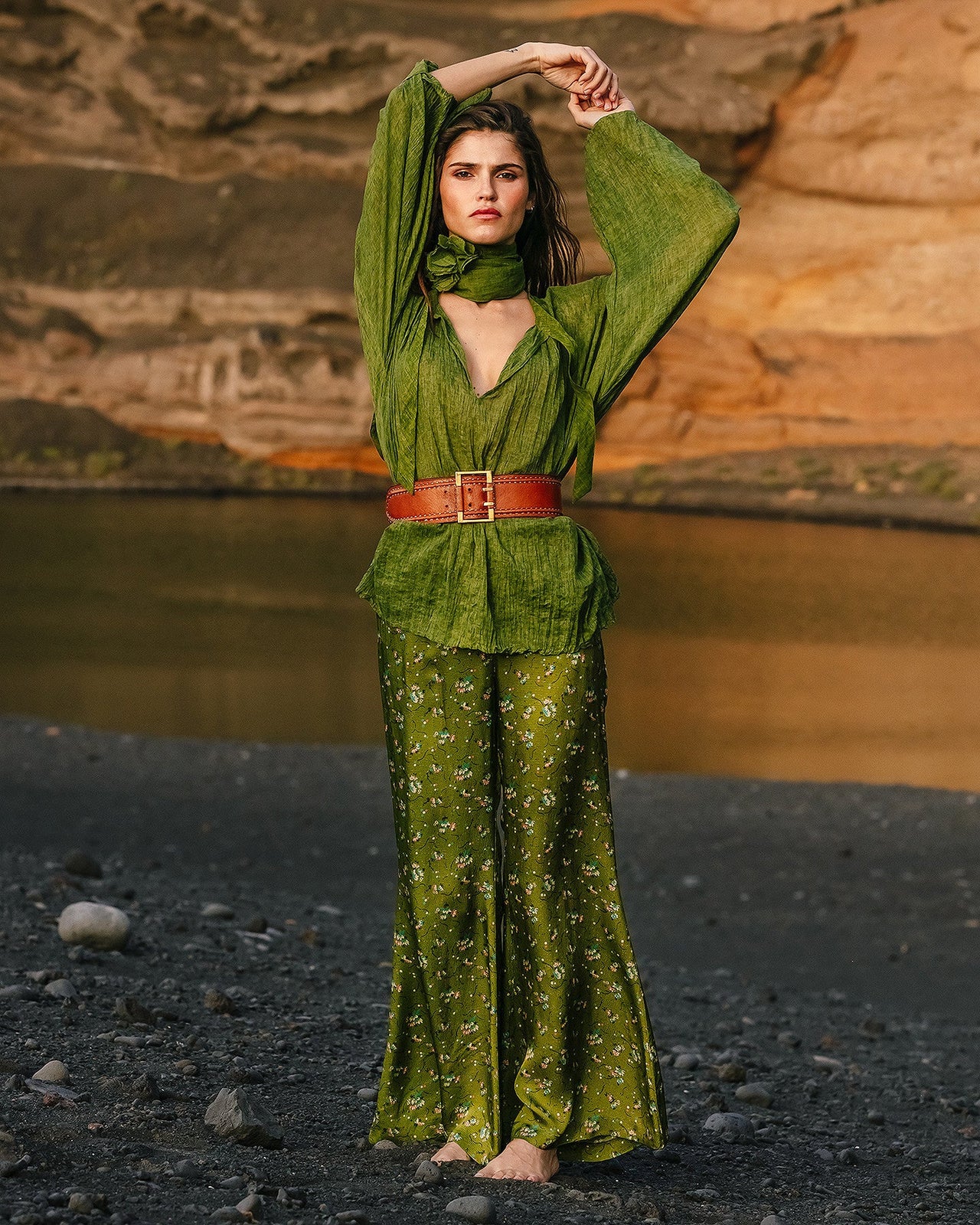 Pantalon Gan Multicolore | Mes Demoiselles Paris - Image 1