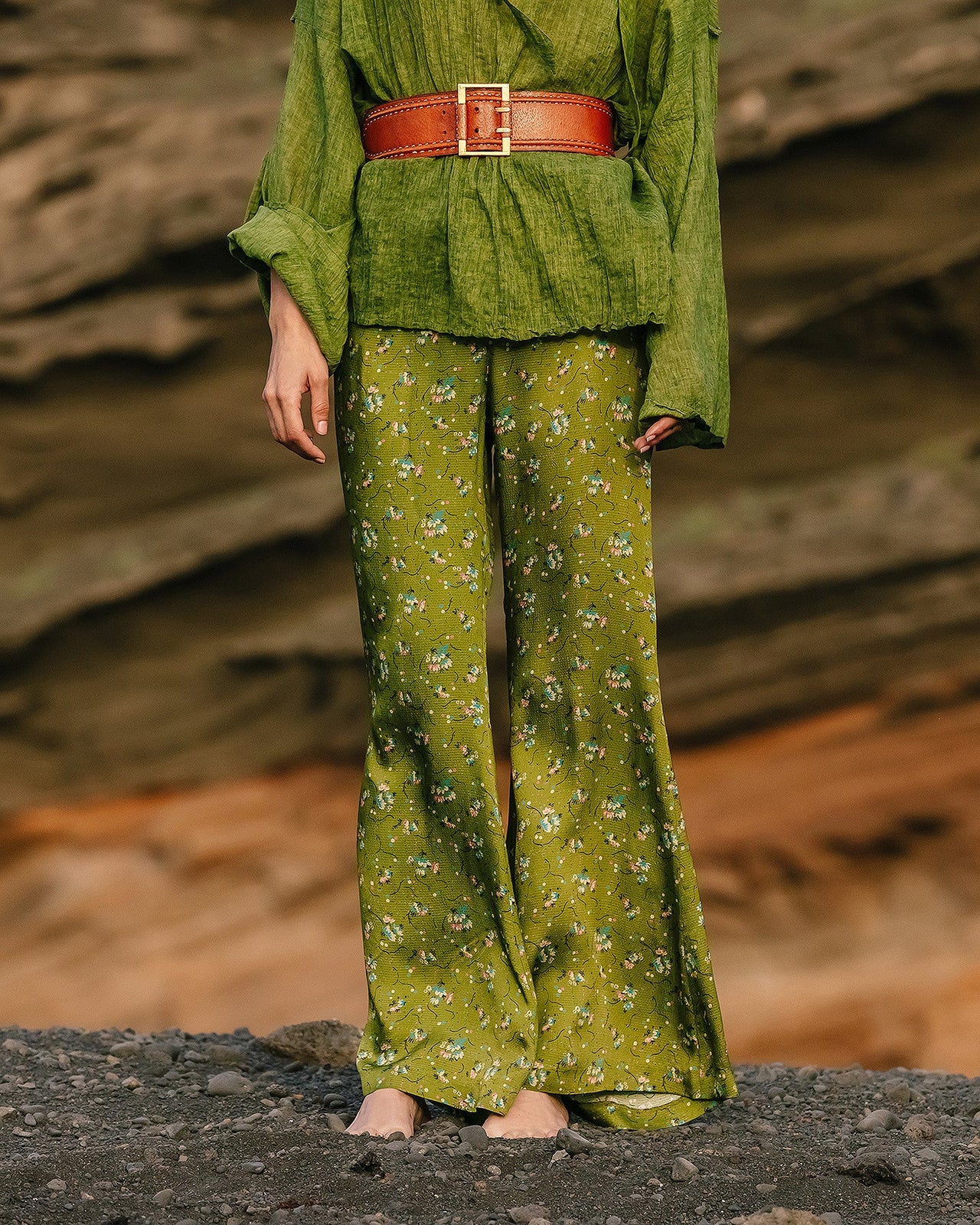 Pantalon Gan Multicolore | Mes Demoiselles Paris - Image 3