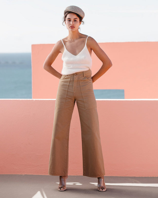 Pantalon Grace Ocre | Mes Demoiselles Paris - Image 1