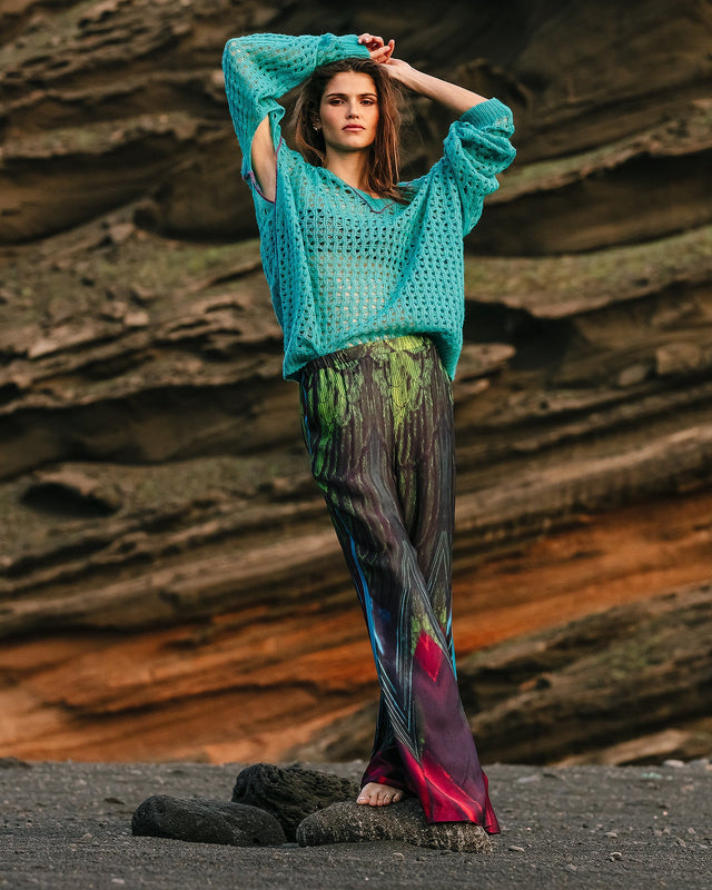 Pantalon Idi Multicolore | Mes Demoiselles Paris - Image 3