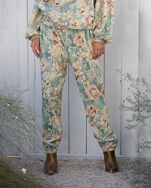 Pantalon Kaana Imprimé aqua | Mes Demoiselles Paris - Image 3