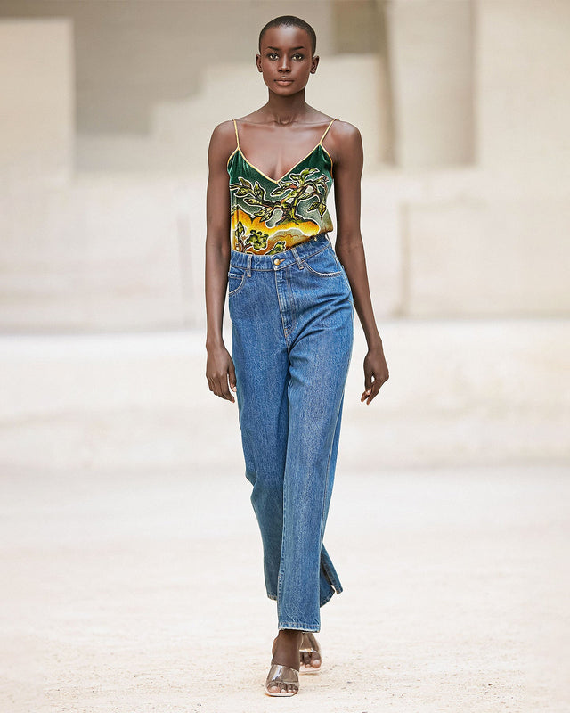 Pantalon Mes stylish Indigo | Mes Demoiselles Paris - Image 1