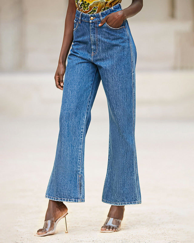 Pantalon Mes stylish Indigo | Mes Demoiselles Paris - Image 2
