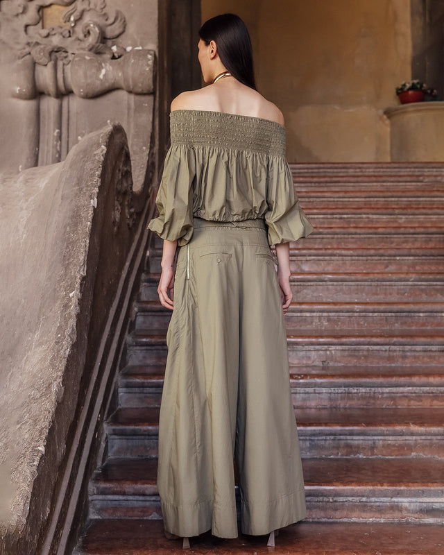 Pantalon Paline  Kaki | Mes Demoiselles Paris - Image 3