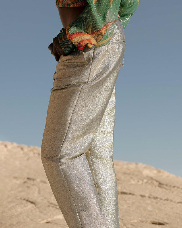 Pantalon Sanders Argent | Mes Demoiselles Paris - Image 3