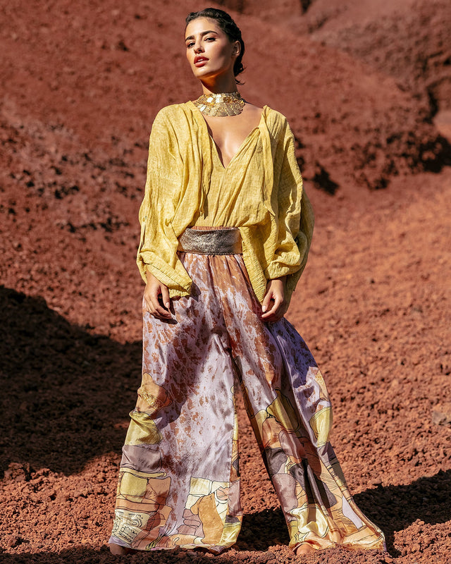 Pantalon Sangelite Bronze | Mes Demoiselles Paris - Image 1