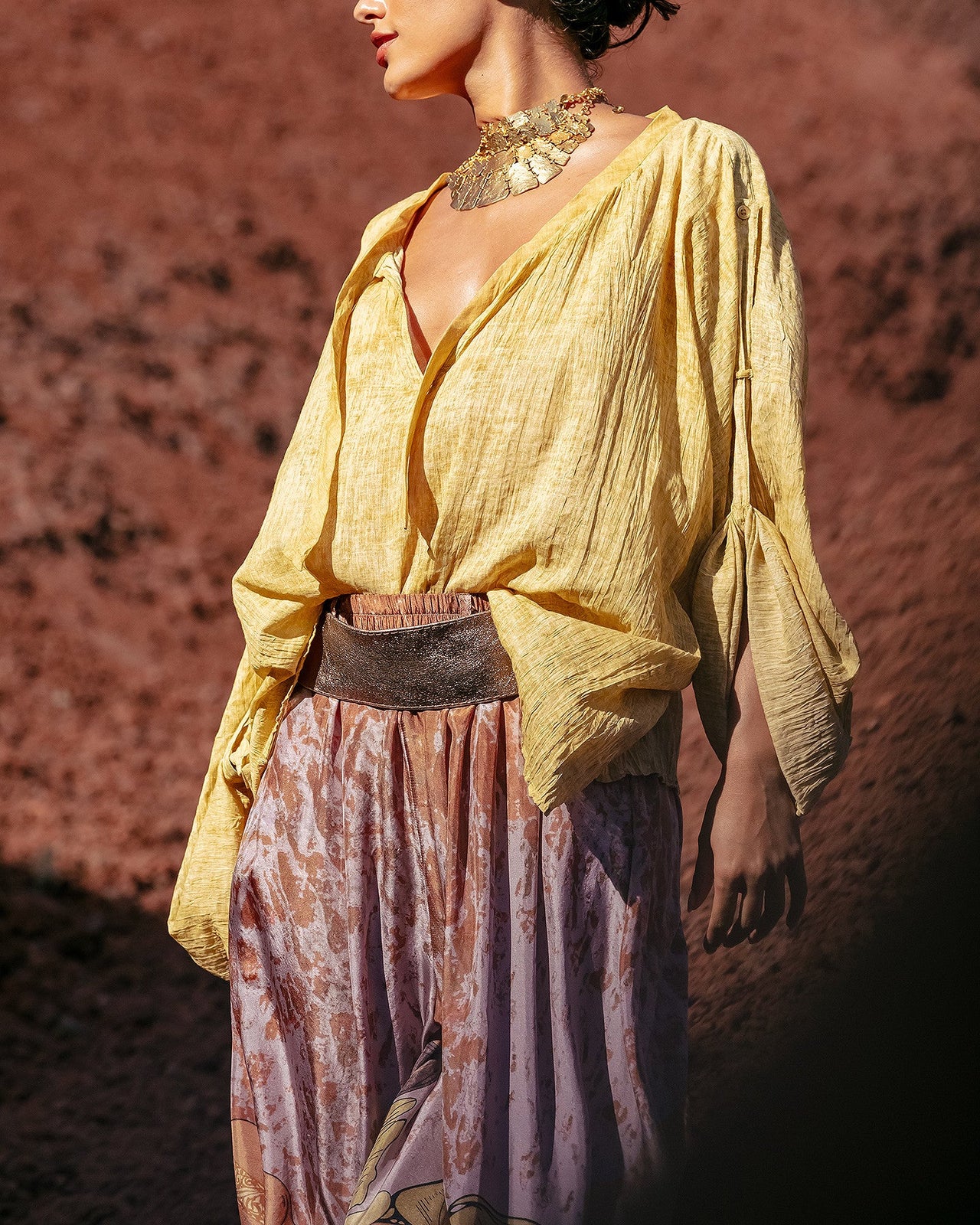 Pantalon Sangelite Bronze | Mes Demoiselles Paris - Image 5