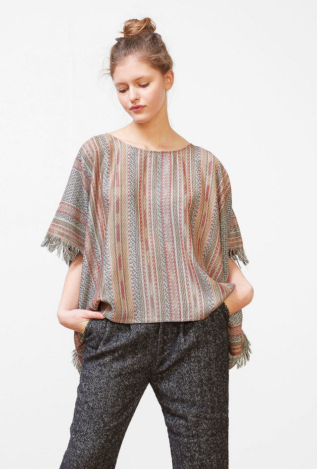 Poncho Scala Imprimé | Mes Demoiselles Paris - Image 3