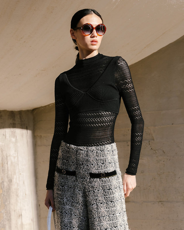 Pull Clodia  Noir | Mes Demoiselles Paris - Image 1
