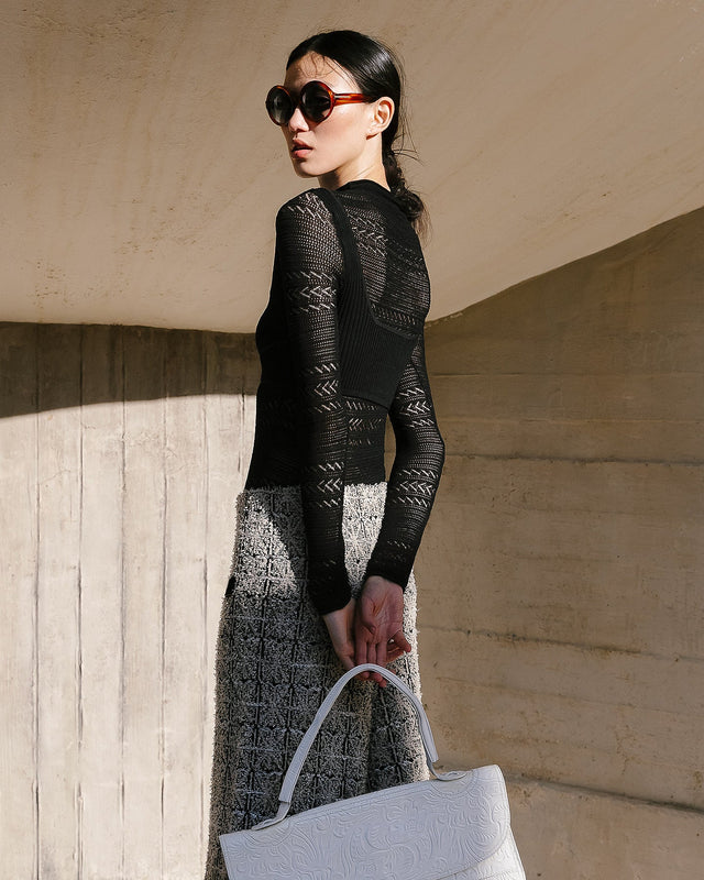 Pull Clodia  Noir | Mes Demoiselles Paris - Image 3