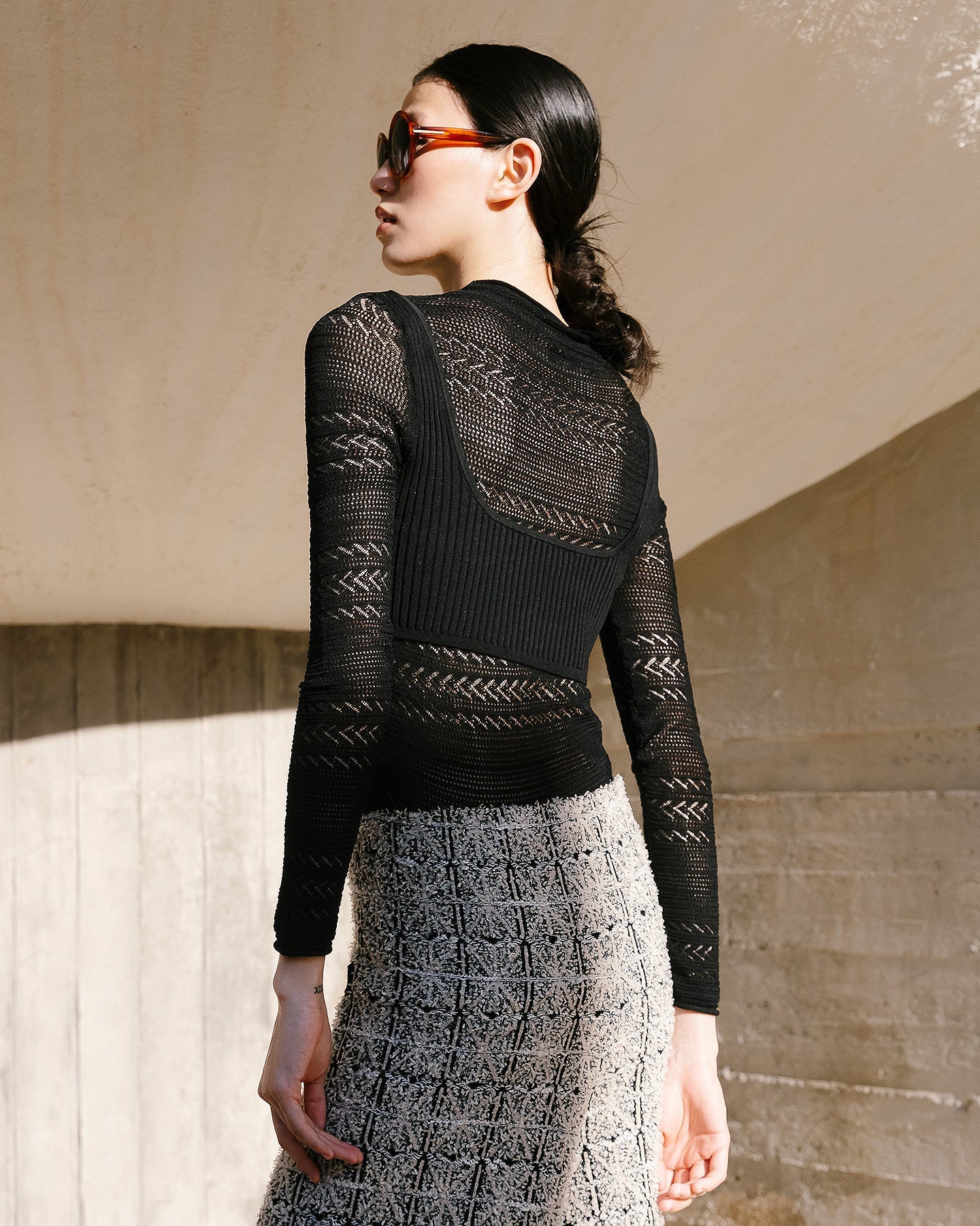 Pull Clodia Noir | Mes Demoiselles Paris