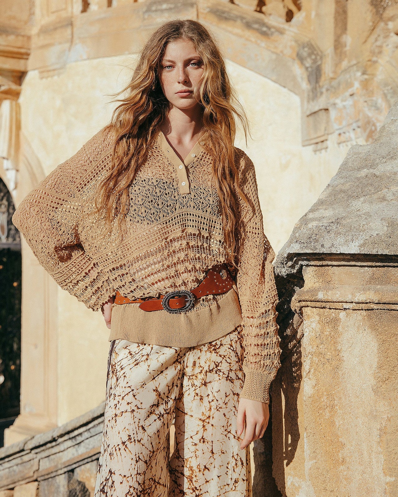 Pull Rapha Camel | Mes Demoiselles Paris - Image 3