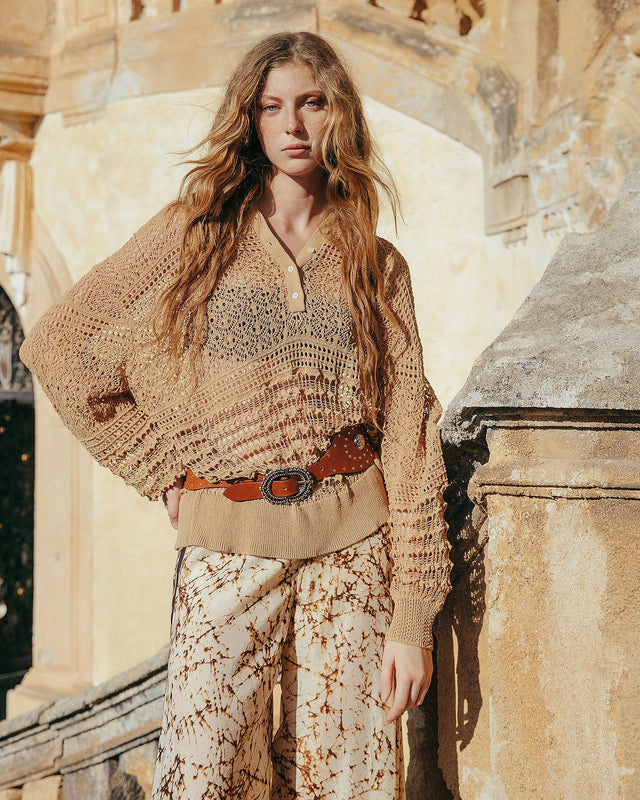 Pull Rapha  Camel | Mes Demoiselles Paris - Image 2