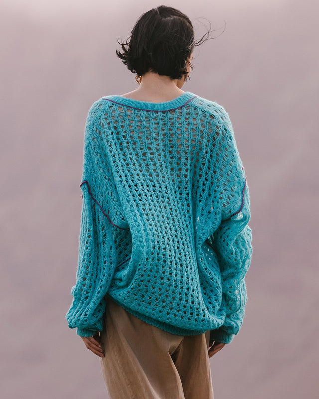Pull Takeko Turquoise | Mes Demoiselles Paris - Image 2