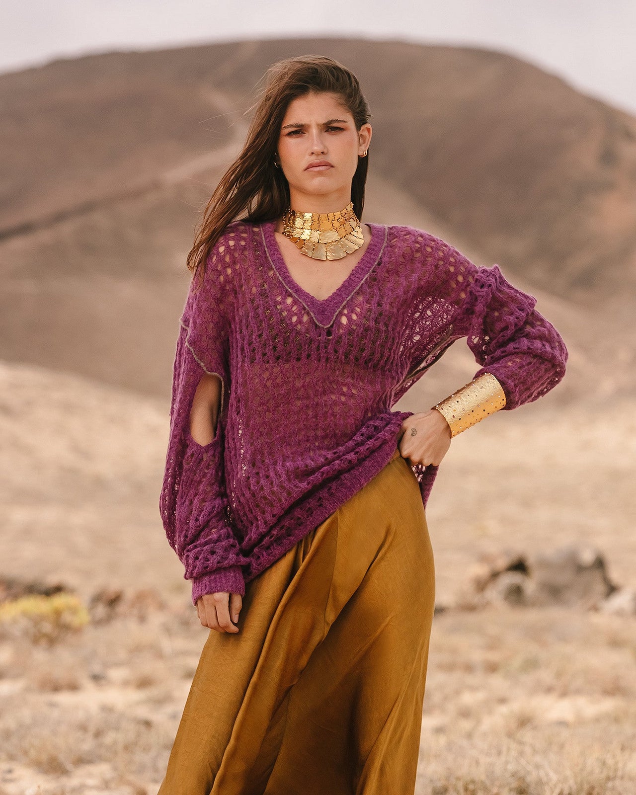 Pull Takeko Violette | Mes Demoiselles Paris - Image 1