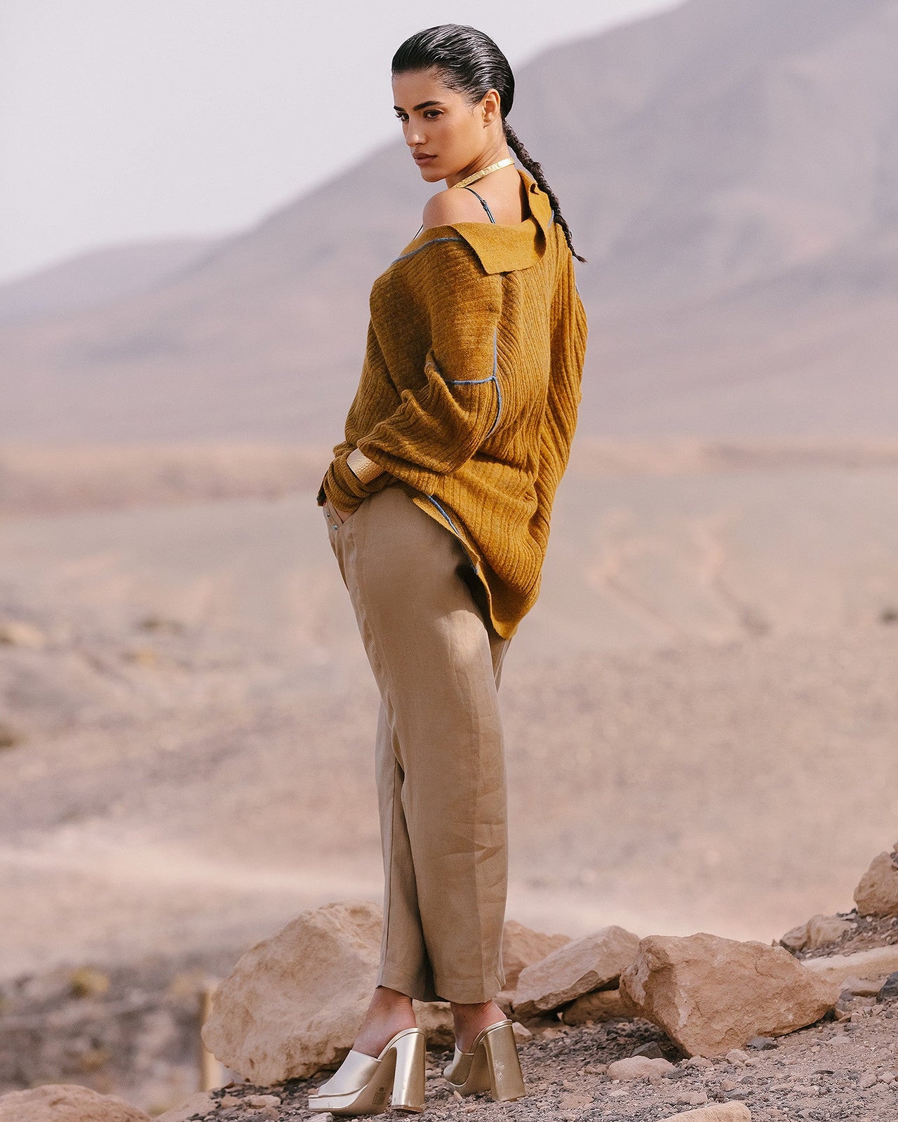 Pull Takuya Jaune | Mes Demoiselles Paris - Image 3