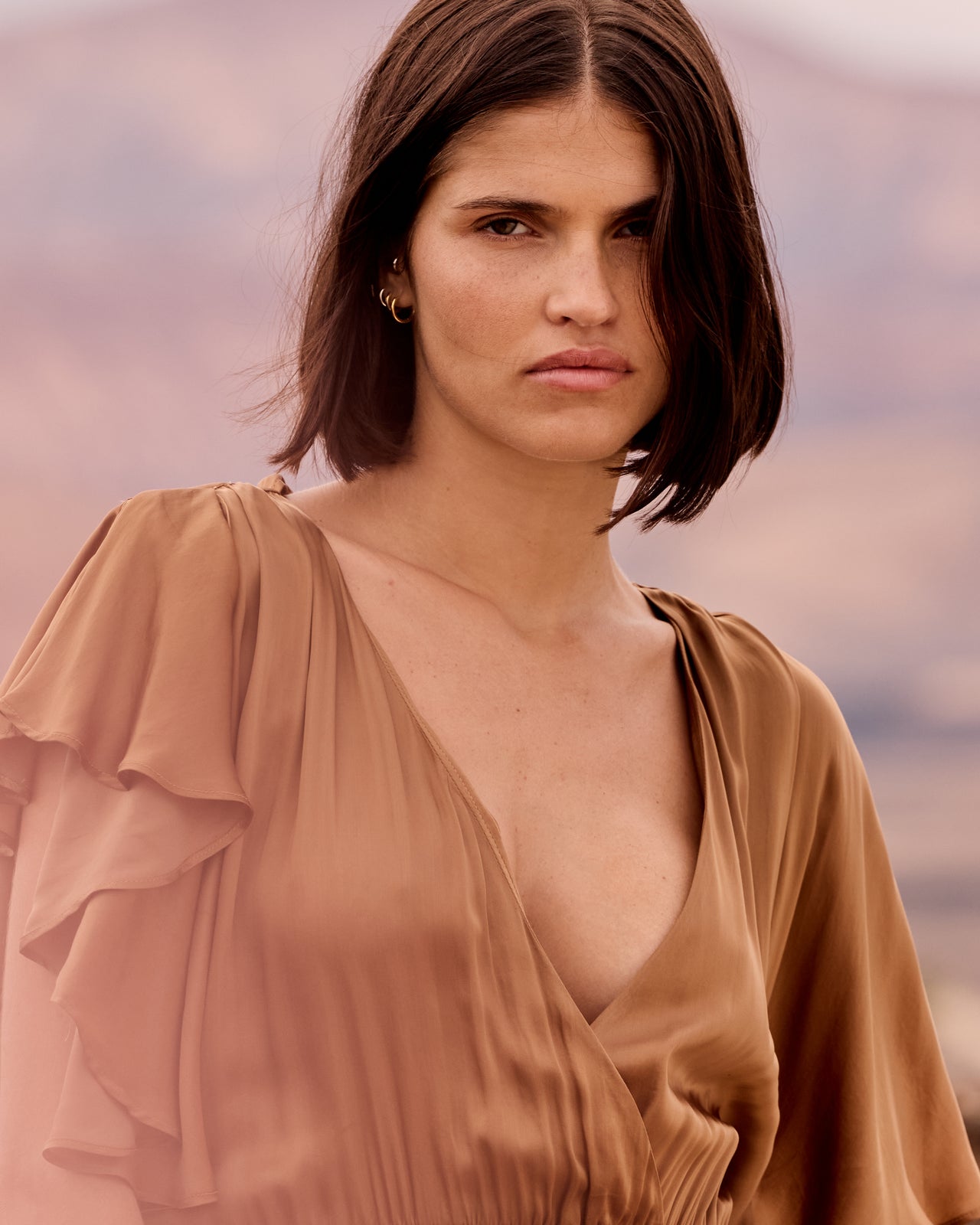 Cascais Dress - Caramel - Image 6