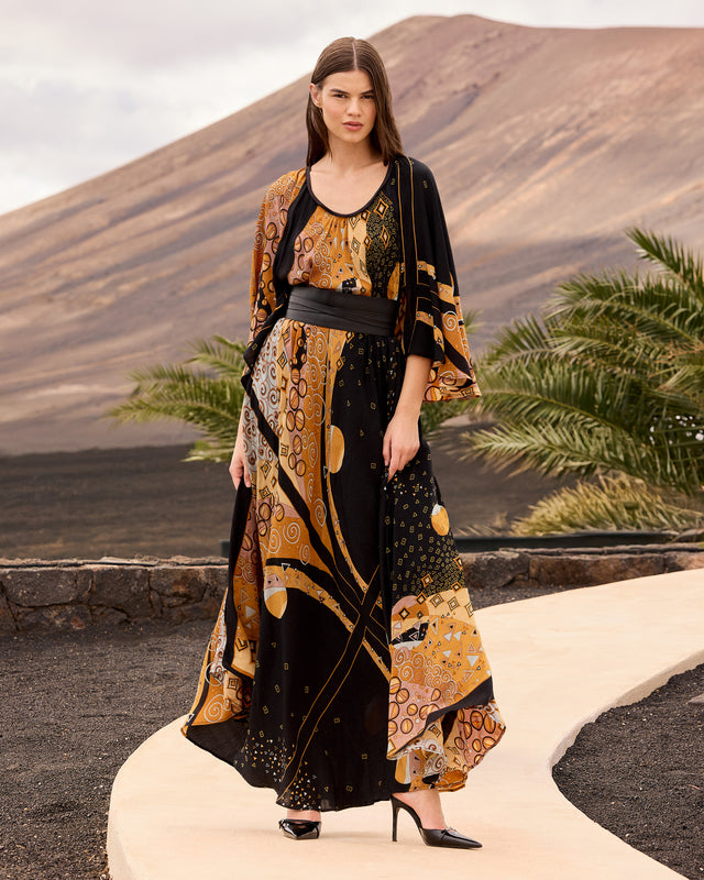 Mally Dress - Ocre - Image 1
