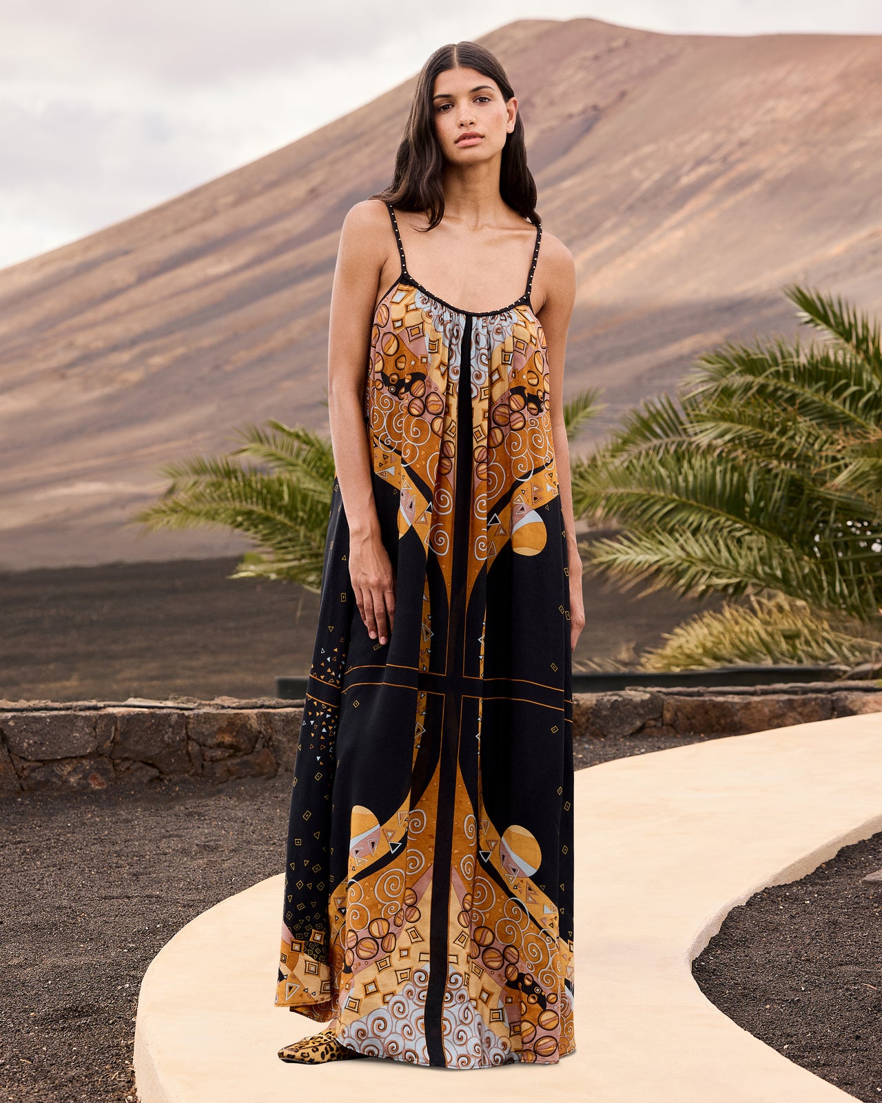 Robe Mony - Ocre - Image 1