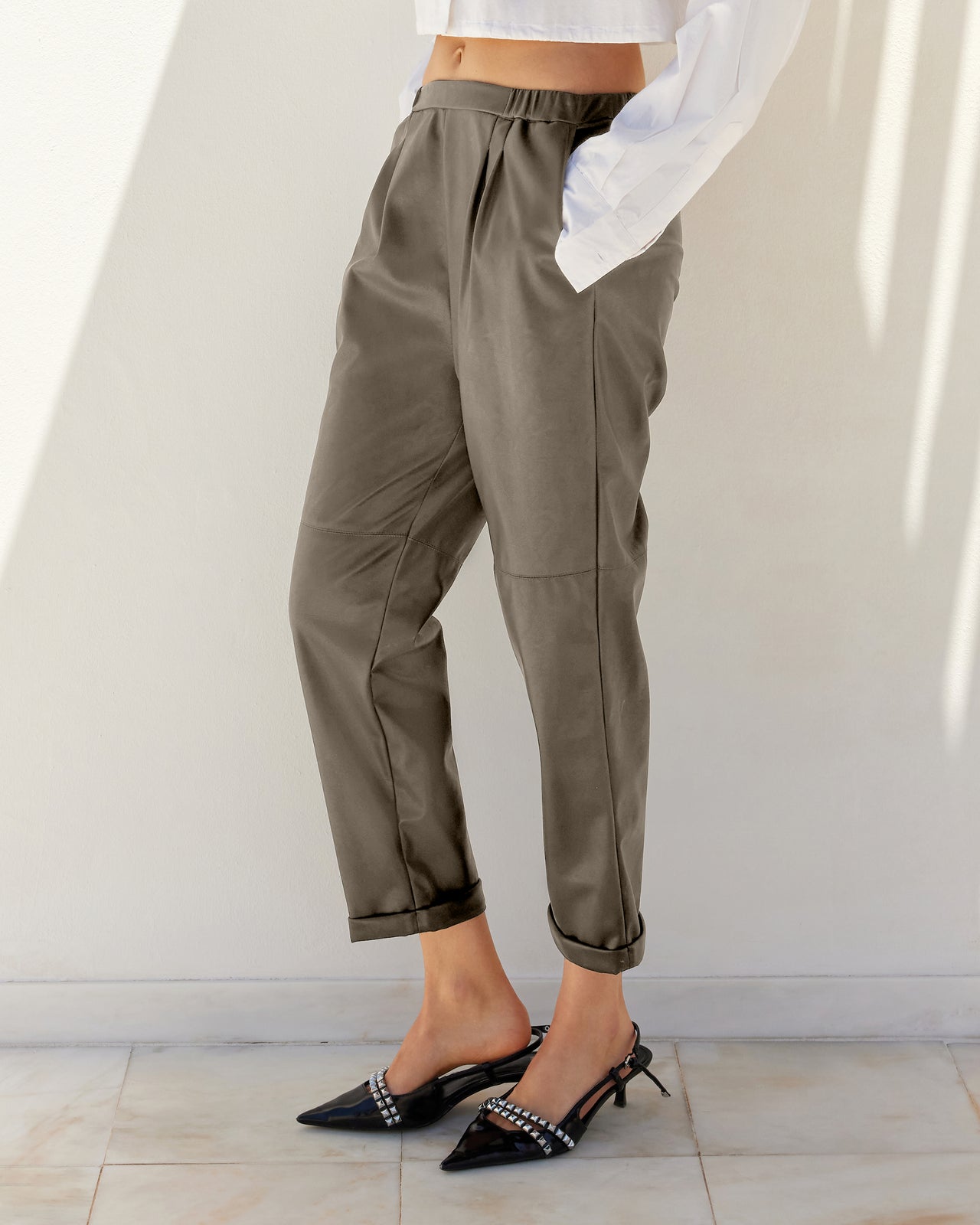 Pantalon Roxy - Taupe - Image 2