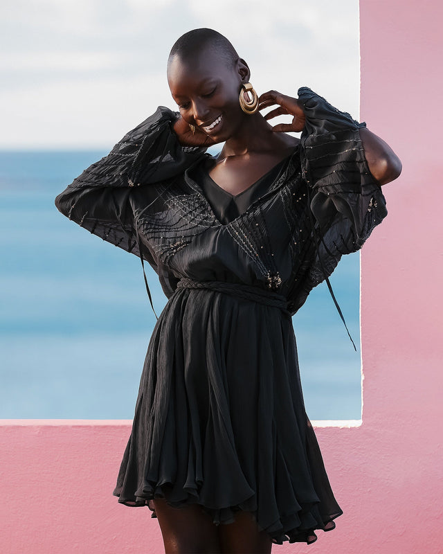 Robe Anna Noir | Mes Demoiselles Paris - Image 2