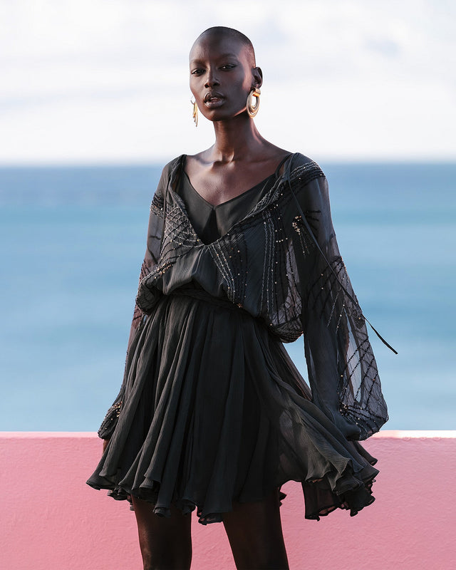 Robe Anna Noir | Mes Demoiselles Paris - Image 1