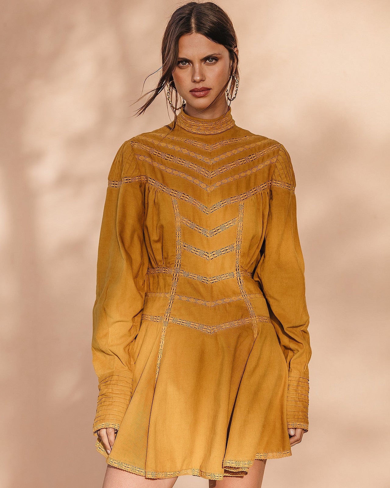 Robe Bella Ocre | Mes Demoiselles Paris - Image 3