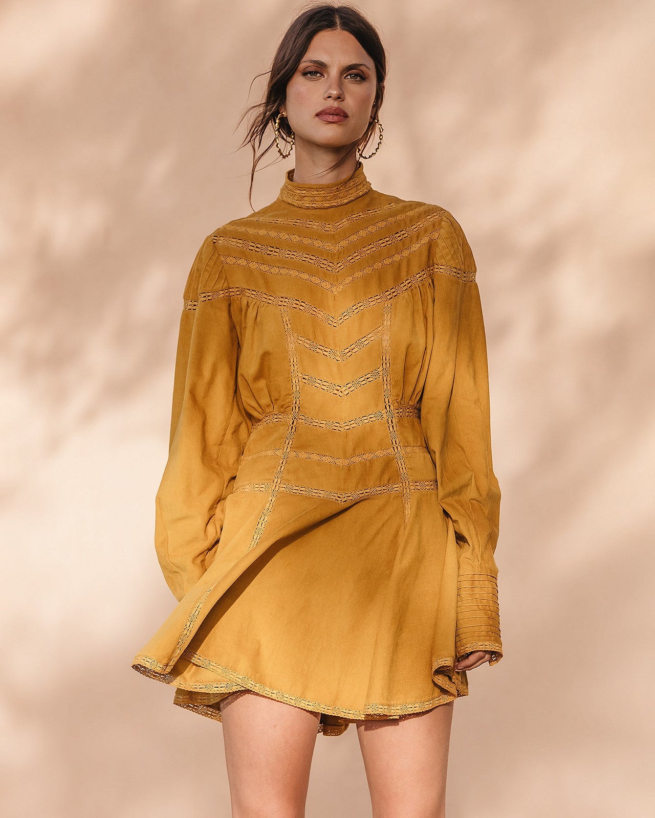 Robe Bella Ocre | Mes Demoiselles Paris - Image 4