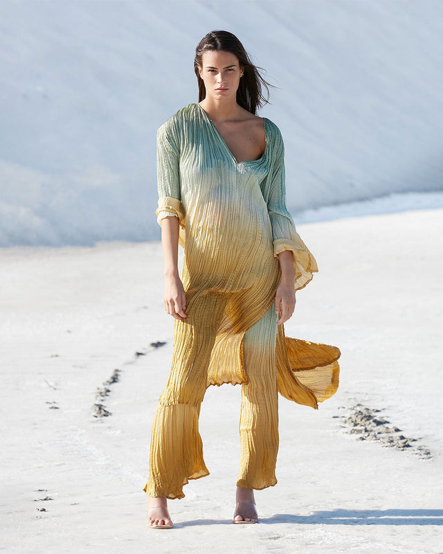 Robe Bhima Ocre | Mes Demoiselles Paris - Image 1