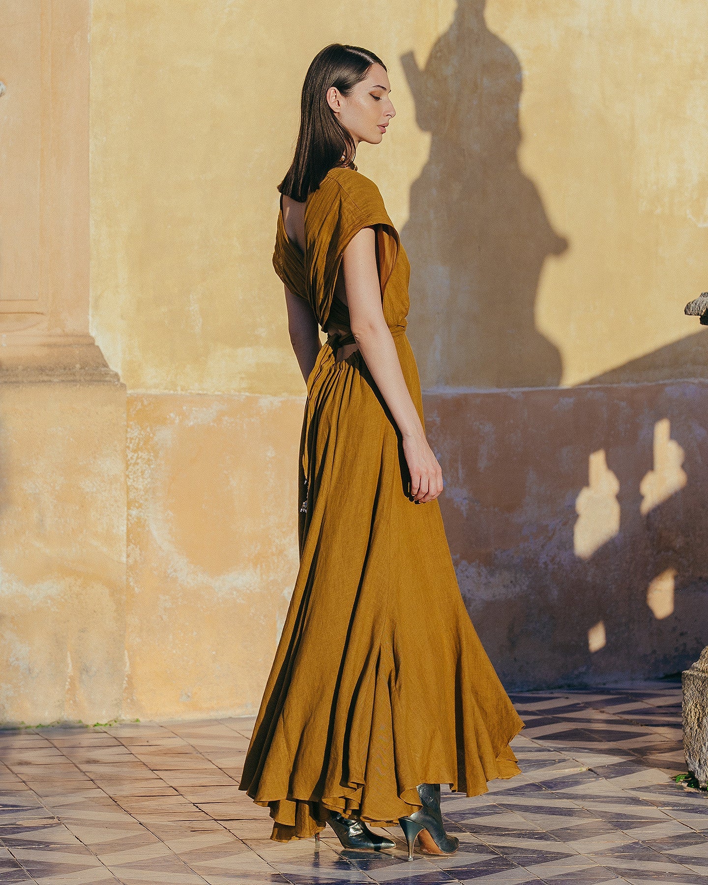 Robe Clara  Bronze | Mes Demoiselles Paris