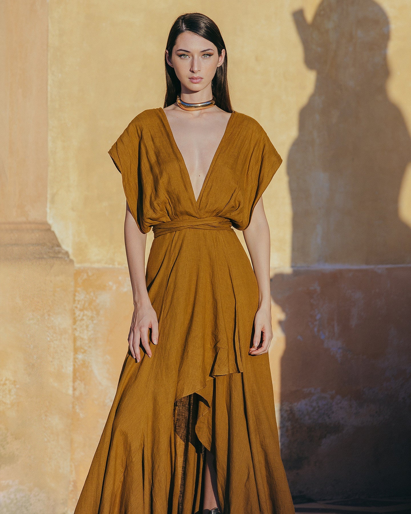 Robe Clara  Bronze | Mes Demoiselles Paris